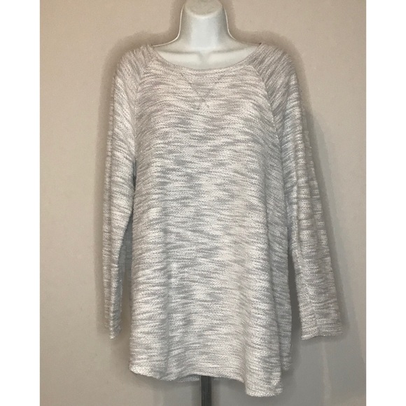 Faded Glory XL 16-18 Grey Top - Picture 1 of 4